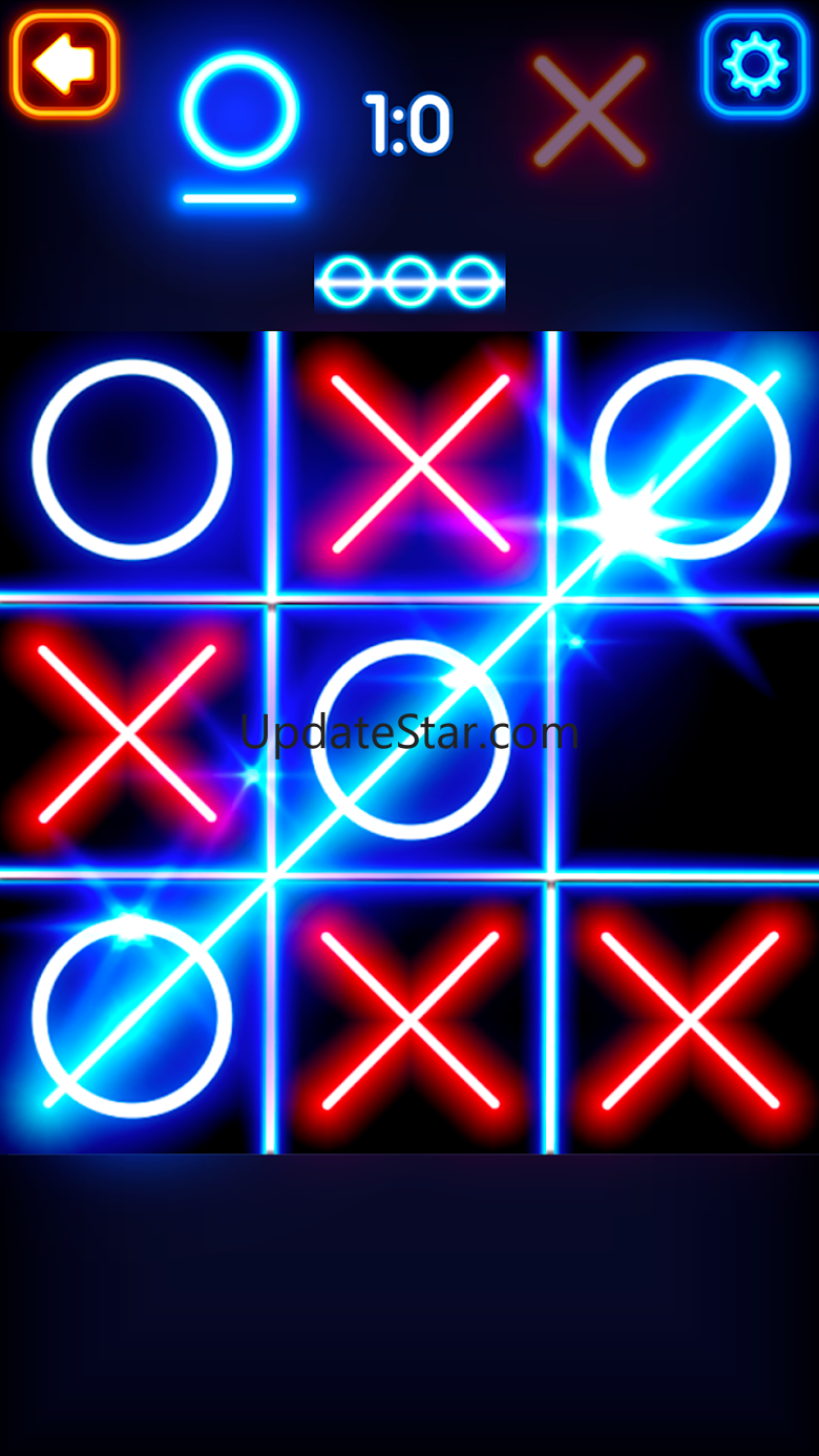 Tic Tac Toe Glow: 2 Players 11.5.0