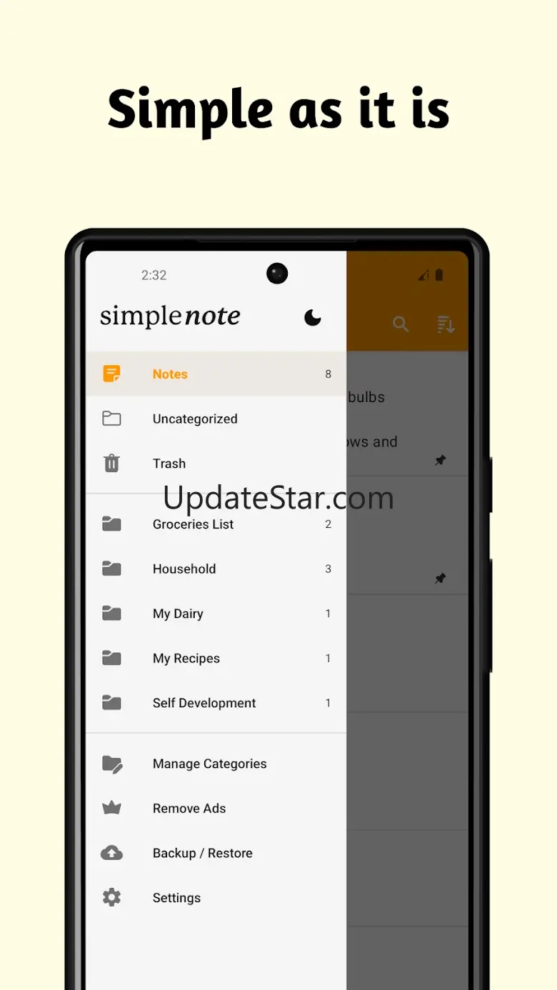 Simple Notes 5.3.7
