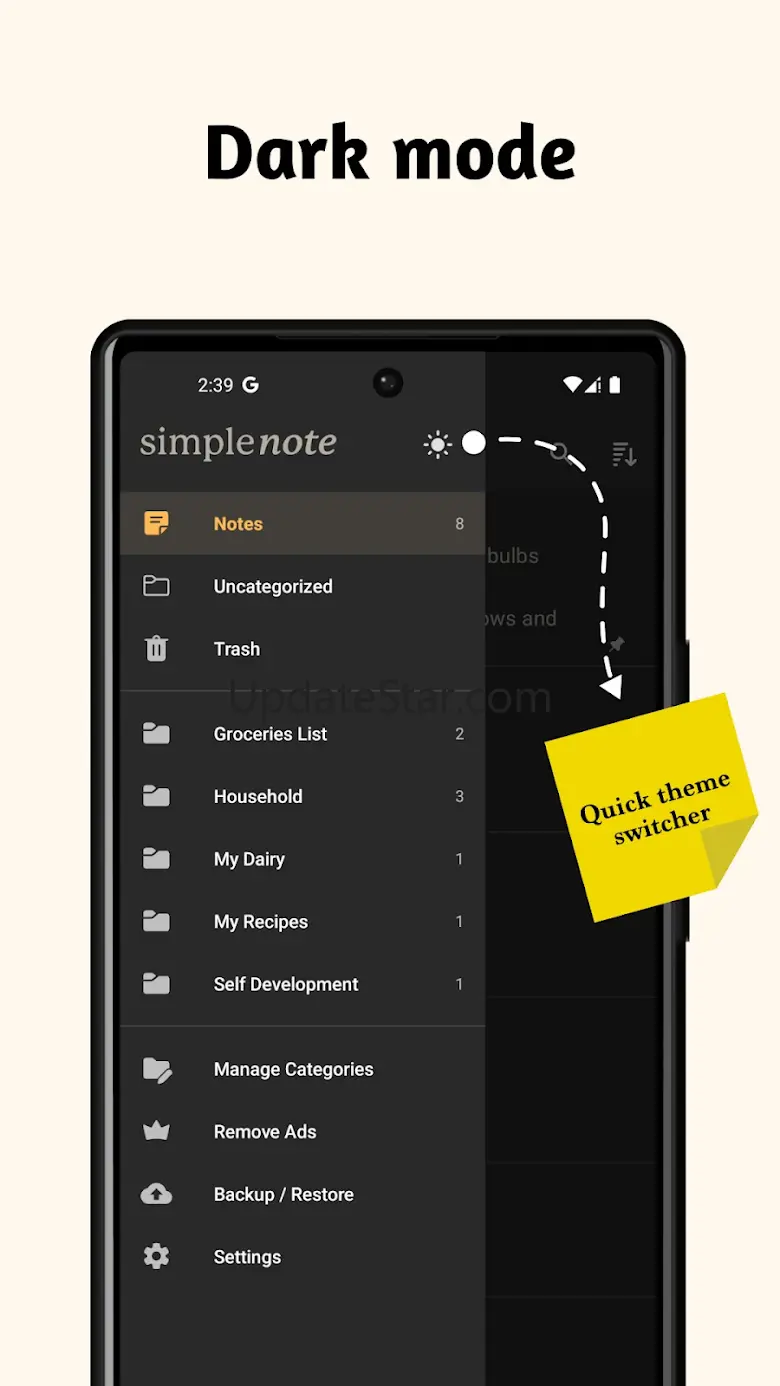 Simple Notes 5.3.7