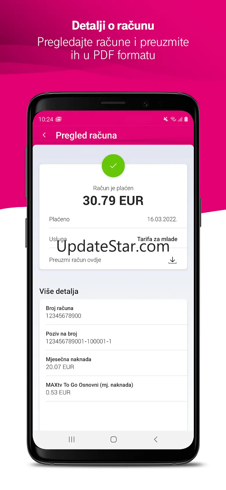 Moj Telekom HR IOS App Version 24.1.0