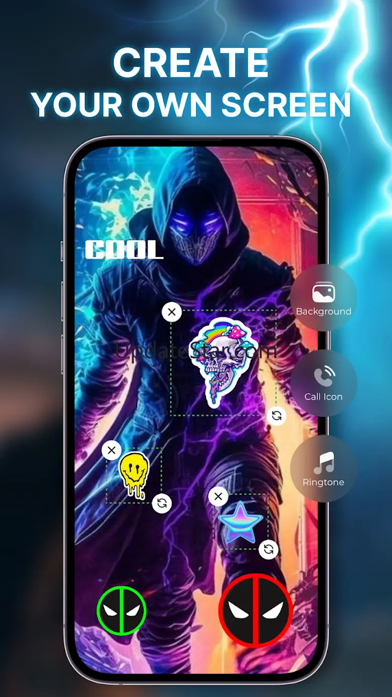 Call screen - Color your call 1.5.2