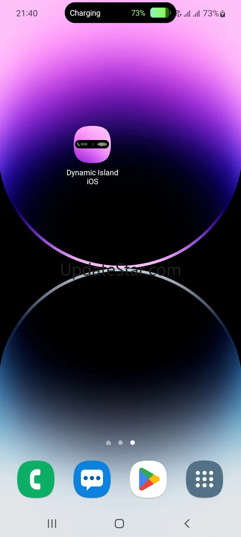 iOS Dynamic Island iPhone 15 1.8