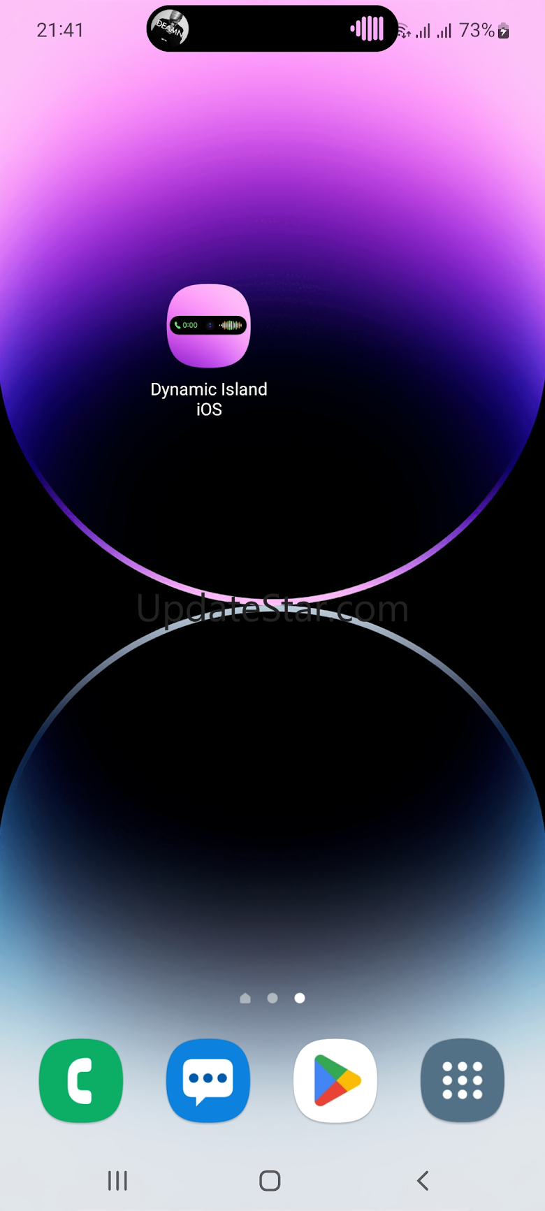 iOS Dynamic Island iPhone 15 1.8