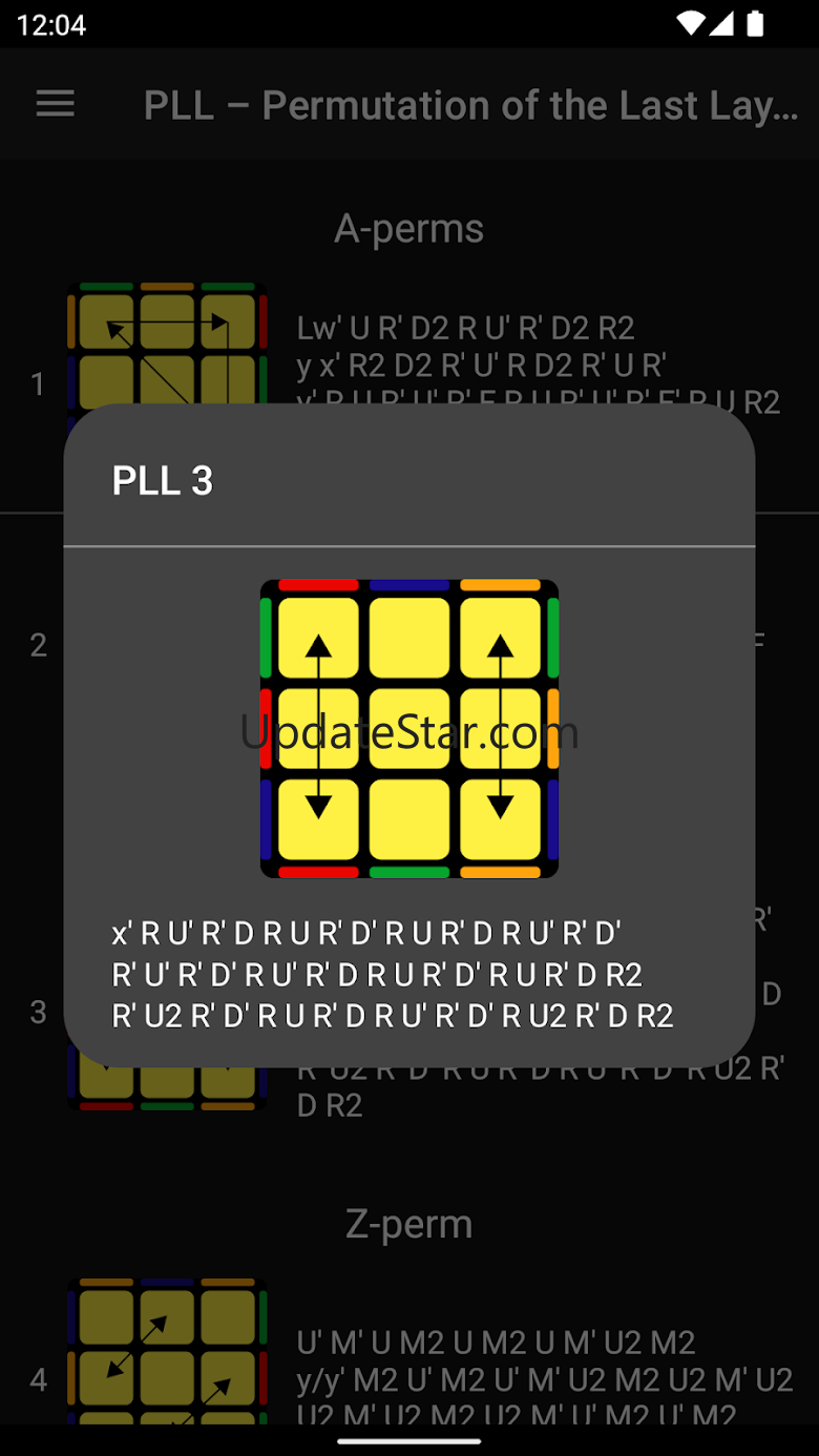 Cube Guide - Rubik's Cube algs 1.5.5