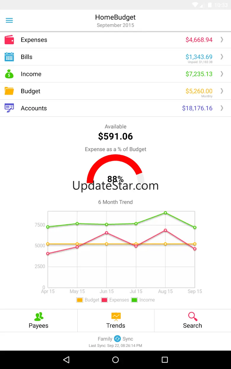 Home Budget with Sync Lite 3.4.0