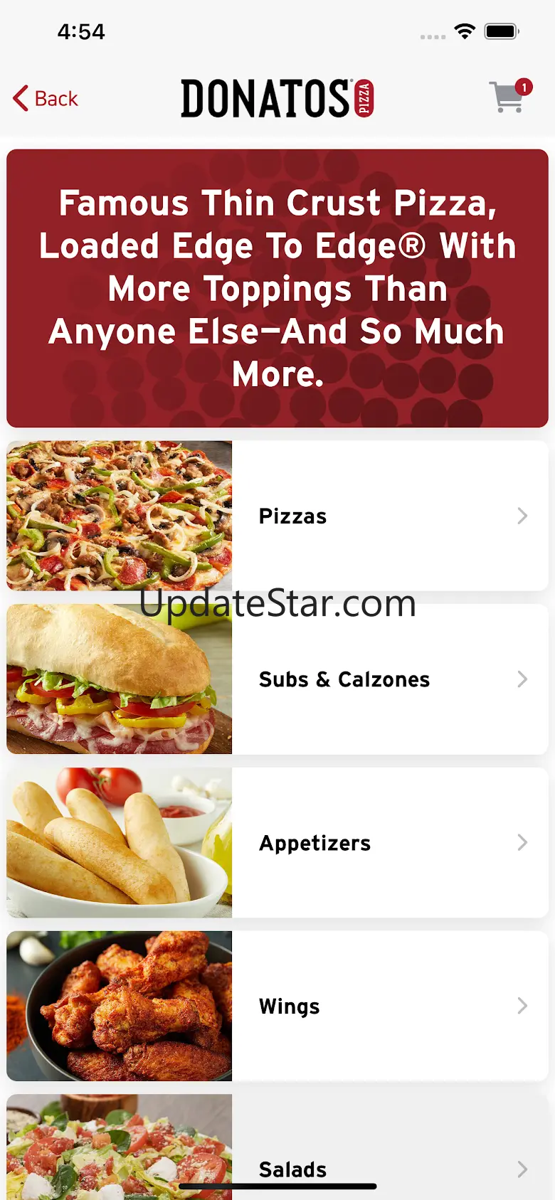 Donatos Pizza 3.2.0