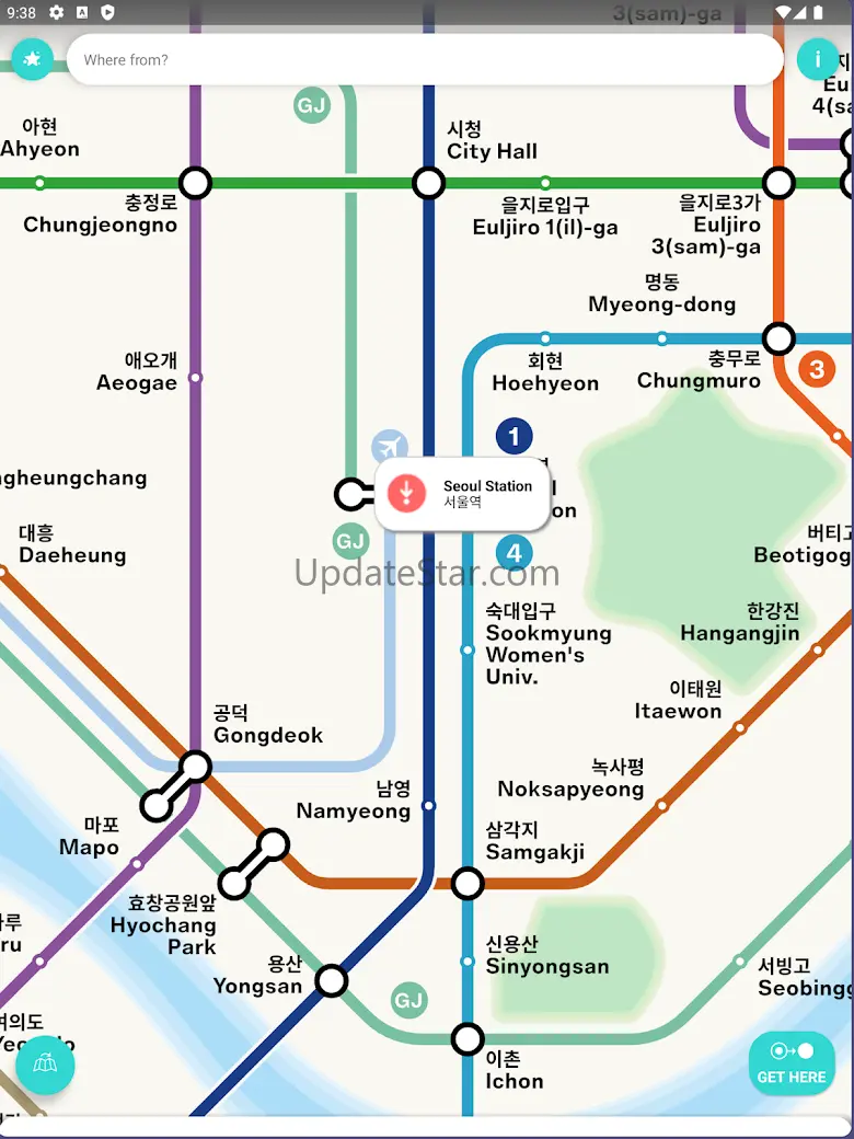Seoul Metro Subway Map 4.1.0