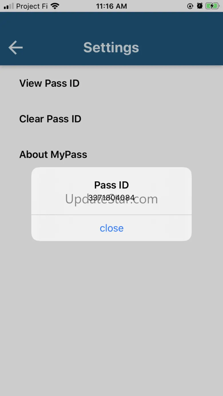 MyPass Mobile Credentials 2.1