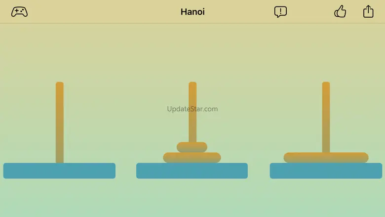 Hanoi Tower Logic Brain 1.51