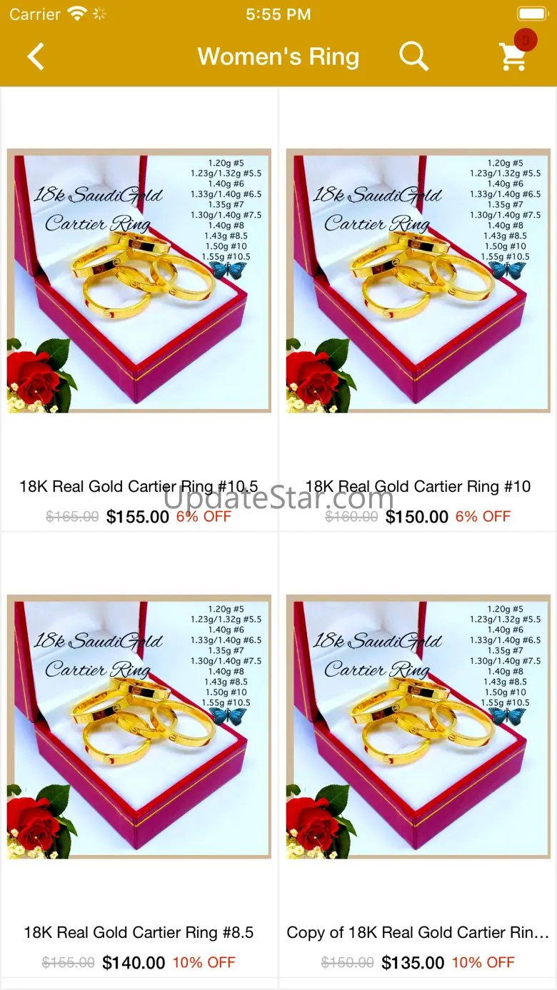My Real Gold Jewelry LLC 1.8