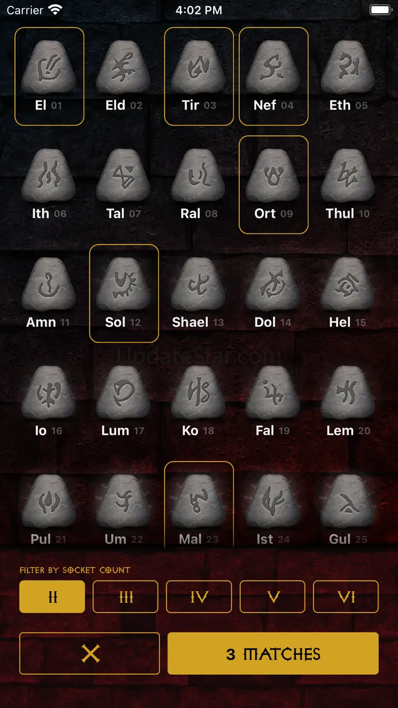D2 Runeword Matcher 1.4