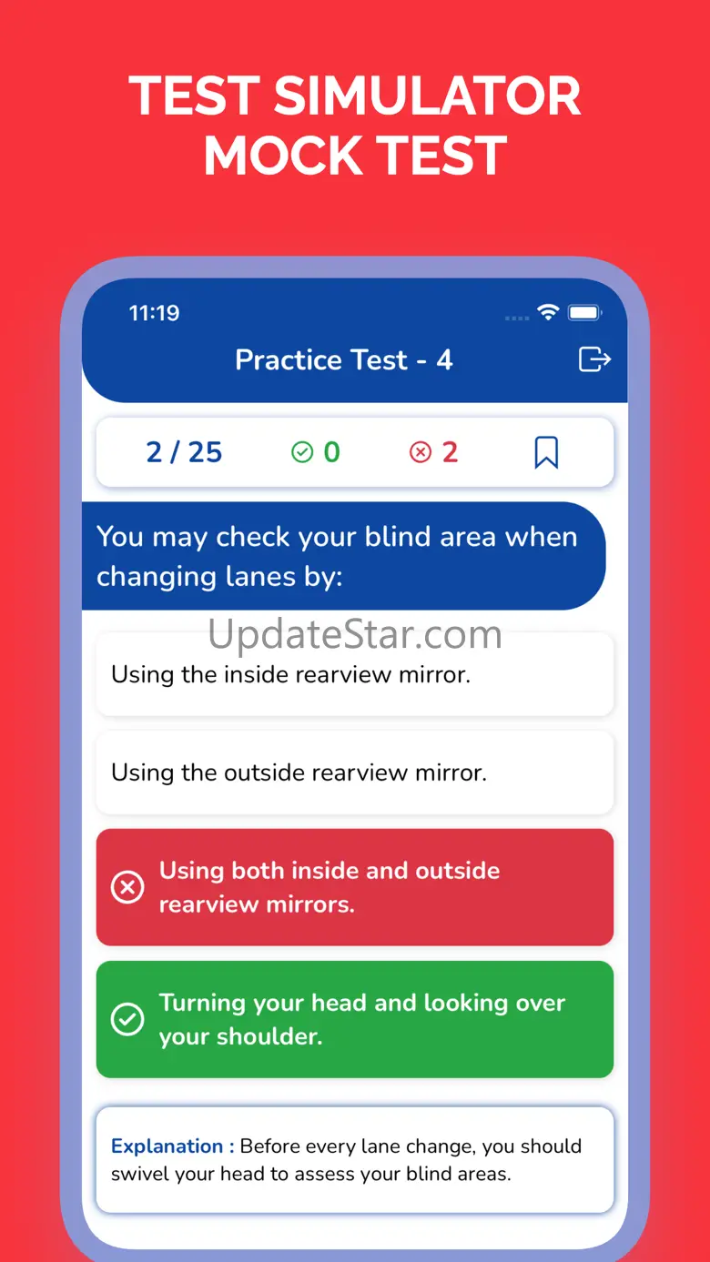 North Dakota DOT Practice Test 2.1