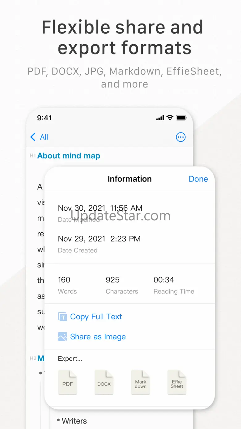Effie: Write, Mindmap & Note 3.5.0