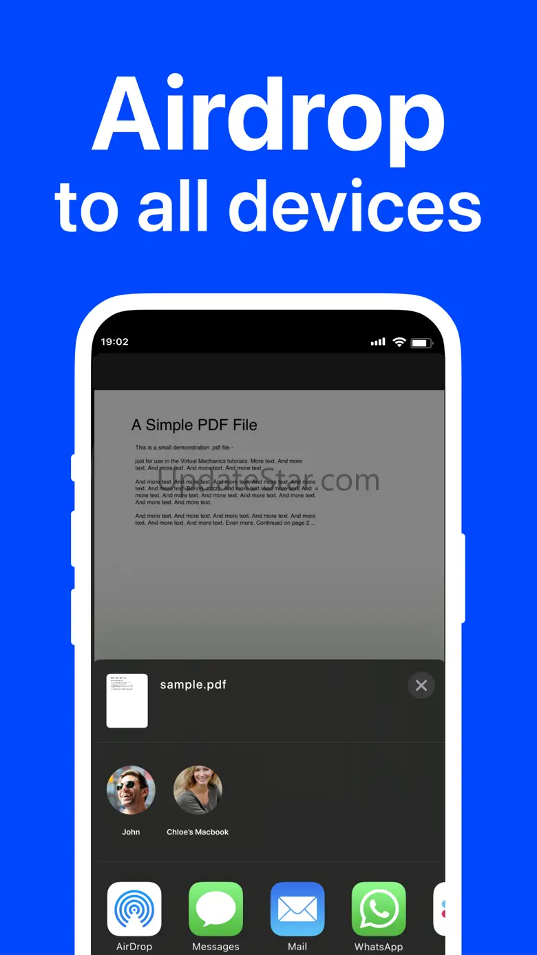 Files share for air drop 1.0