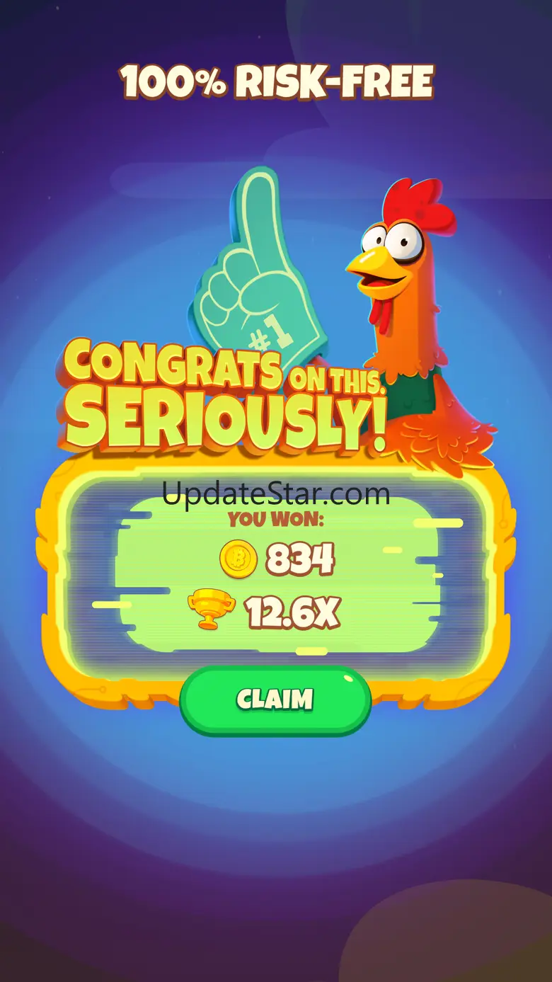 Chicken or Crash! Win Bitcoin. 1.4.0