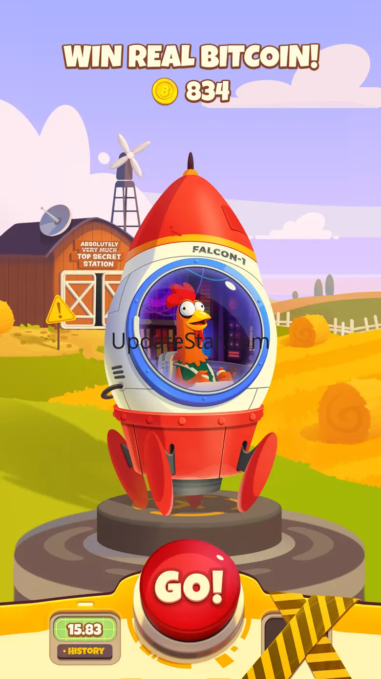 Chicken or Crash! Win Bitcoin. 1.4.0