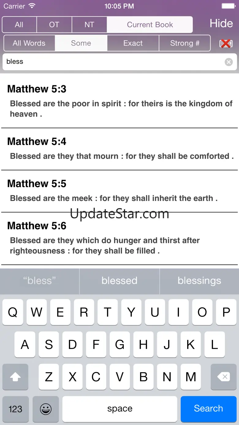 Touch Bible: KJV+ Concordance 3.8.9