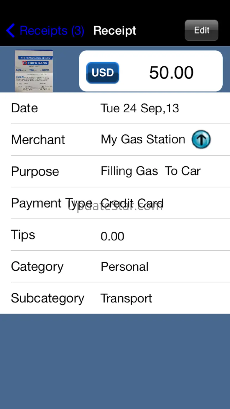 Receipts plus 1.7