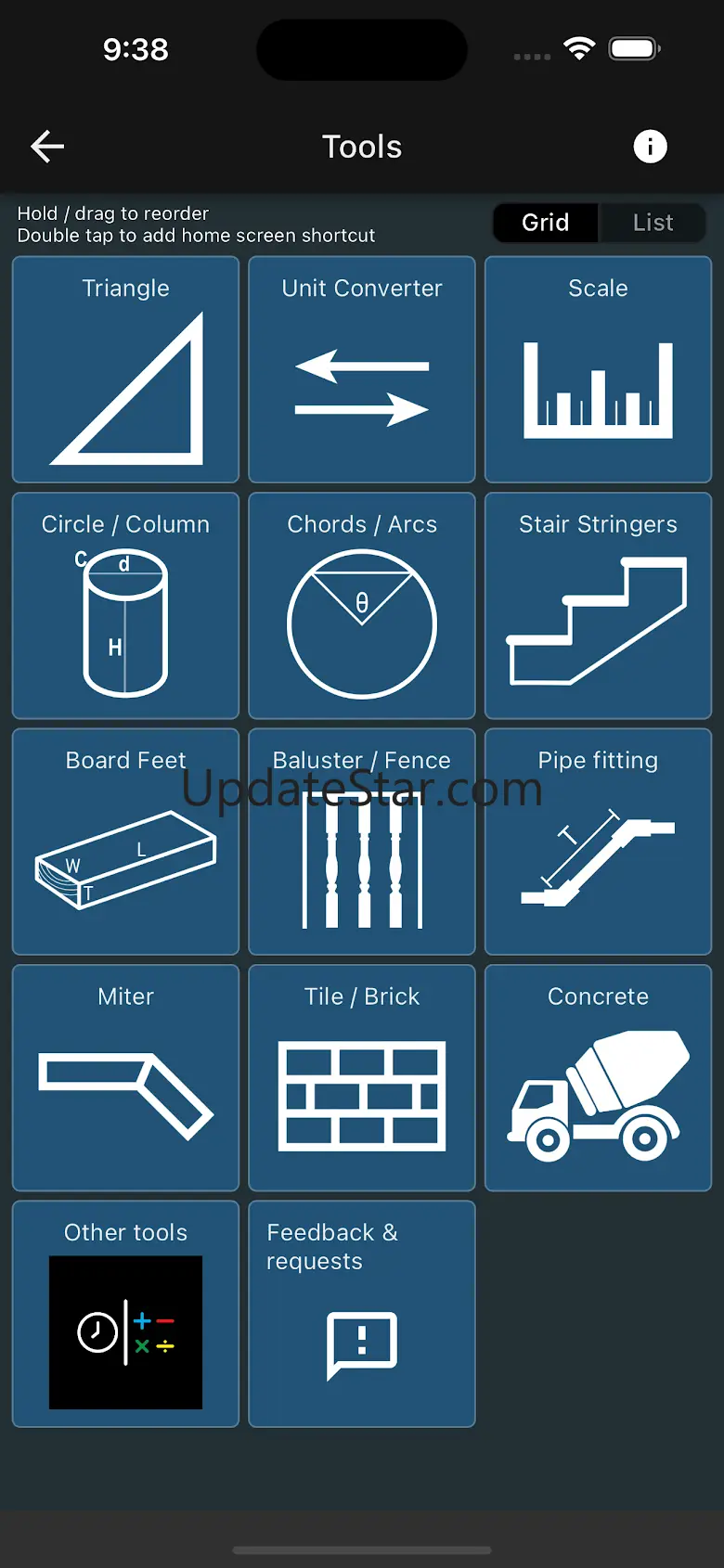 Feet & Inch Construction Calc 7.16.2