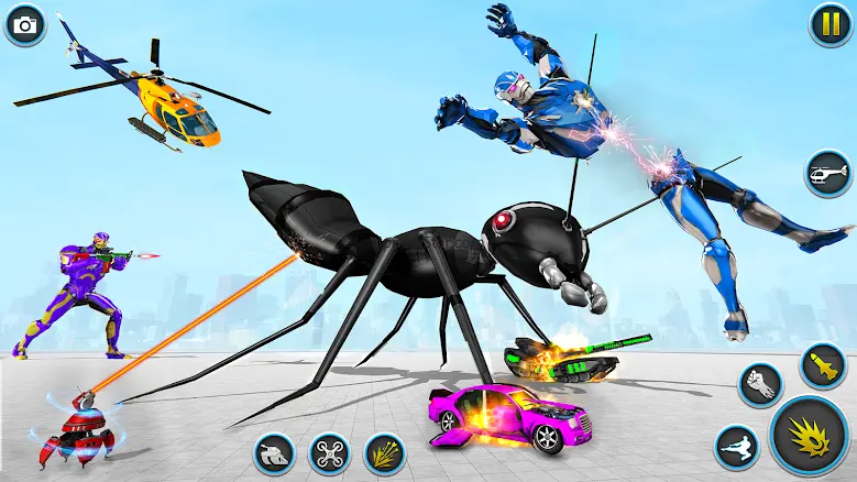 Ant Robot Car Game: Robot Game 4.8