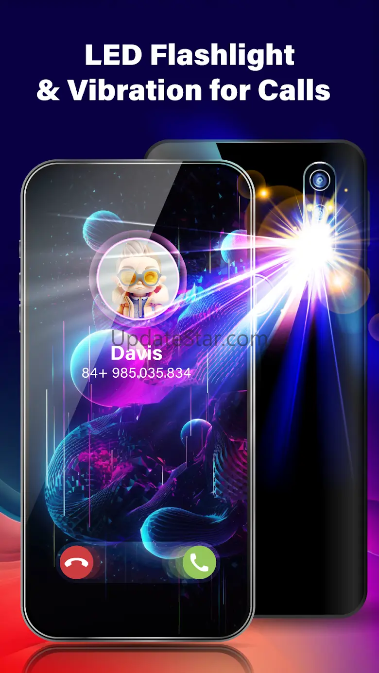 Phone Call Screen Theme 3D App 1.1.8
