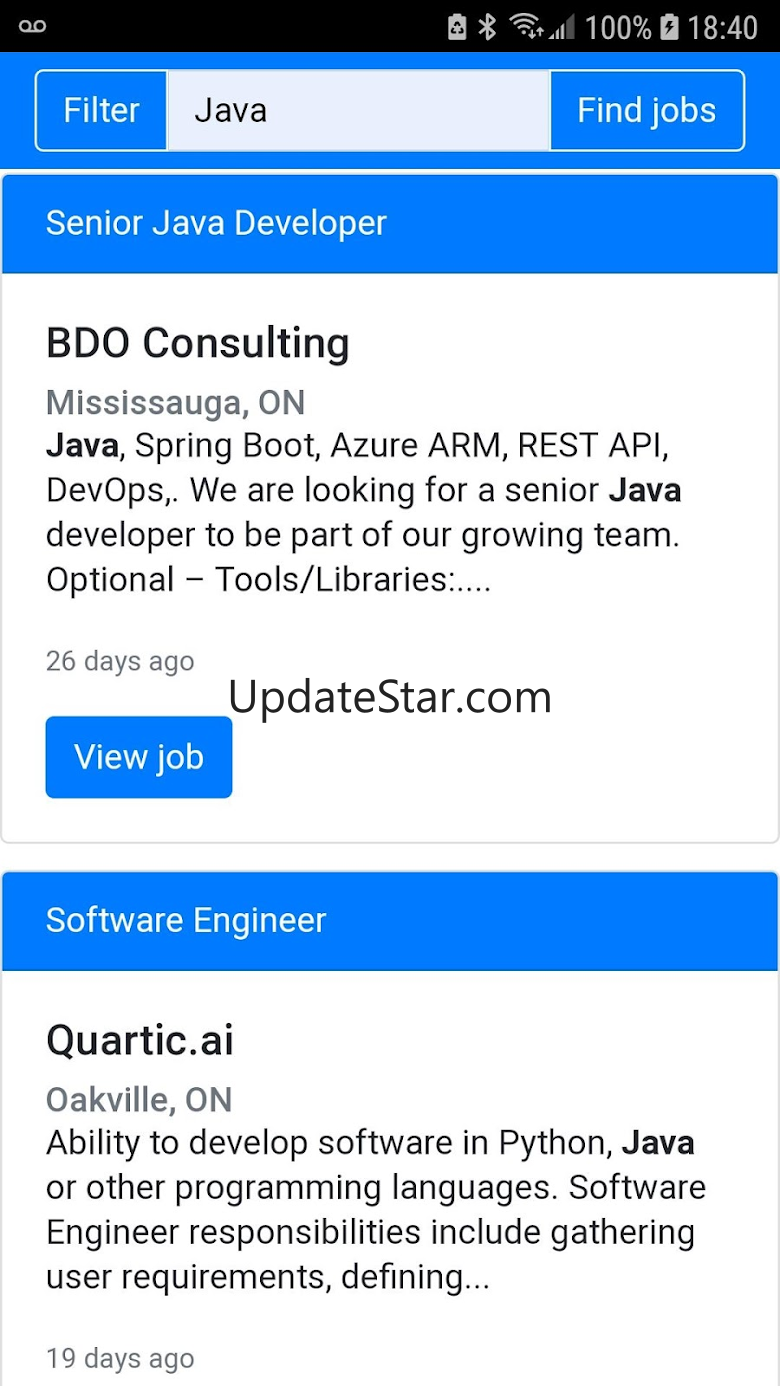 Job Search Locally SearchJob-MapquestKey