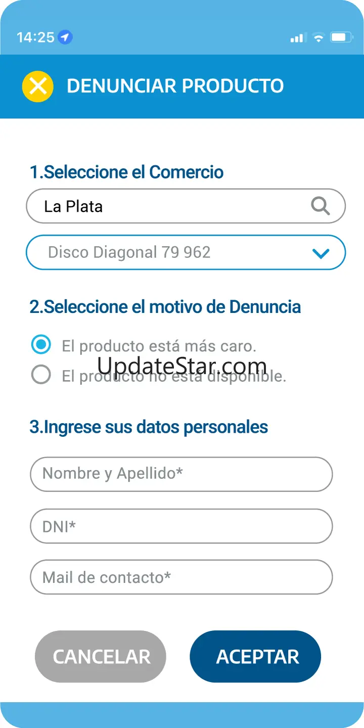 Precios Justos 1.2.0