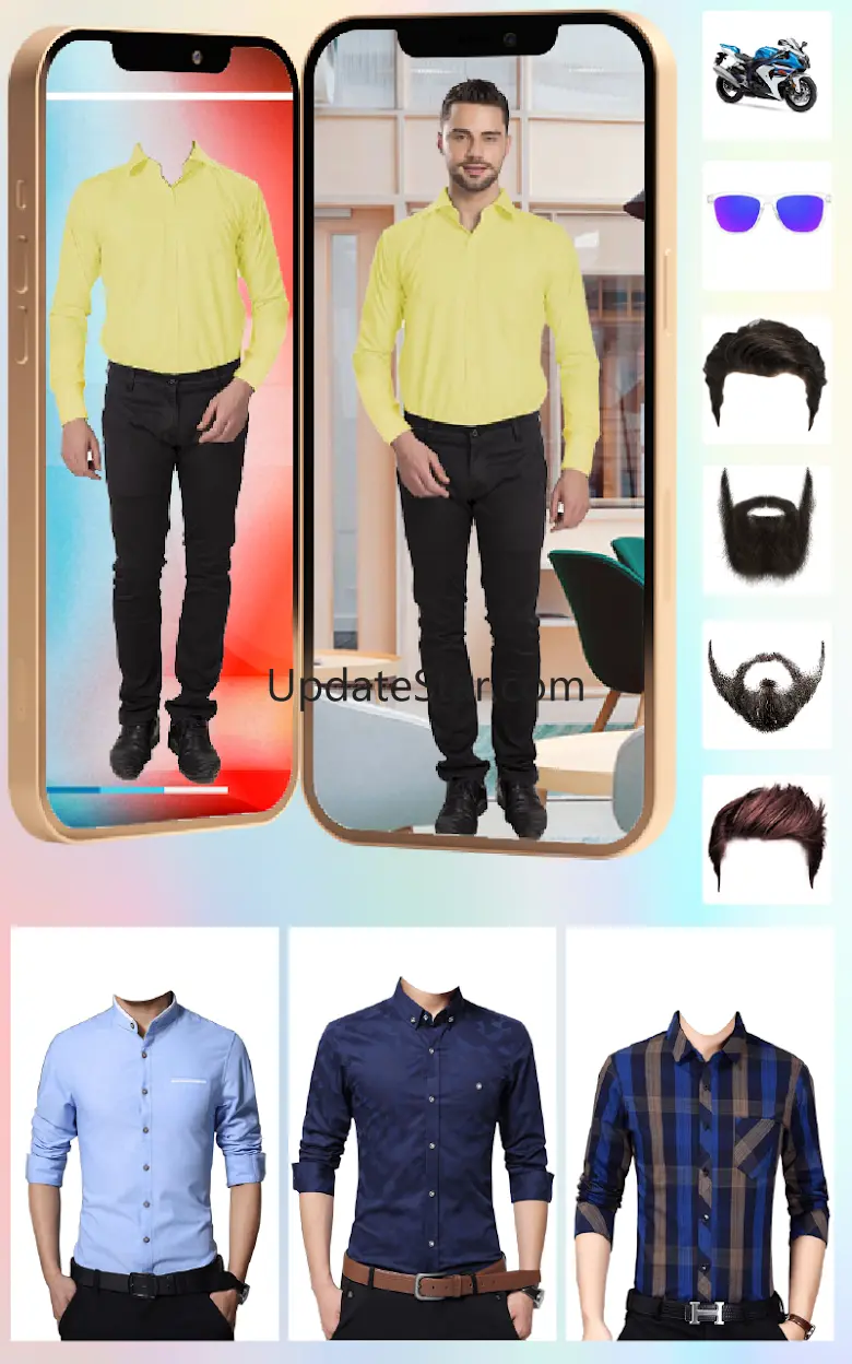 Men Formal Shirt -Photo Editor 1.0.17