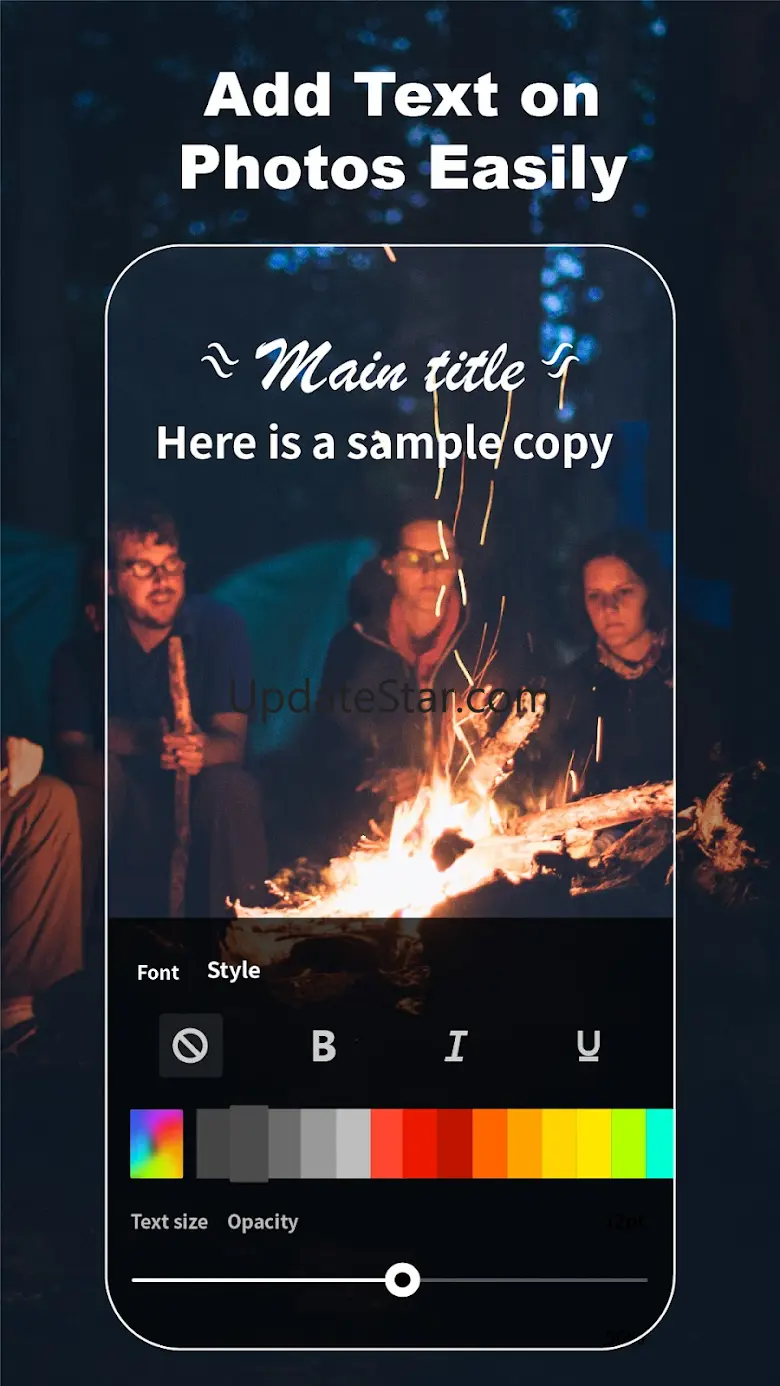 Add Text Watermark to Photos 5.2.3
