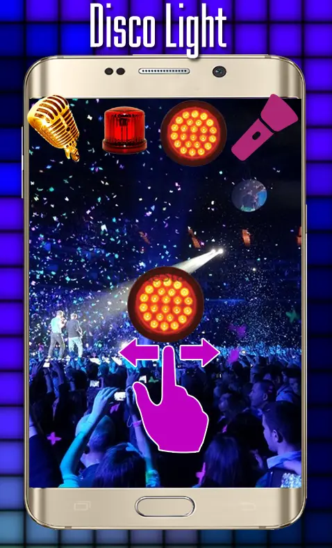 Disco light:Flashlight with Mu 1.0.0