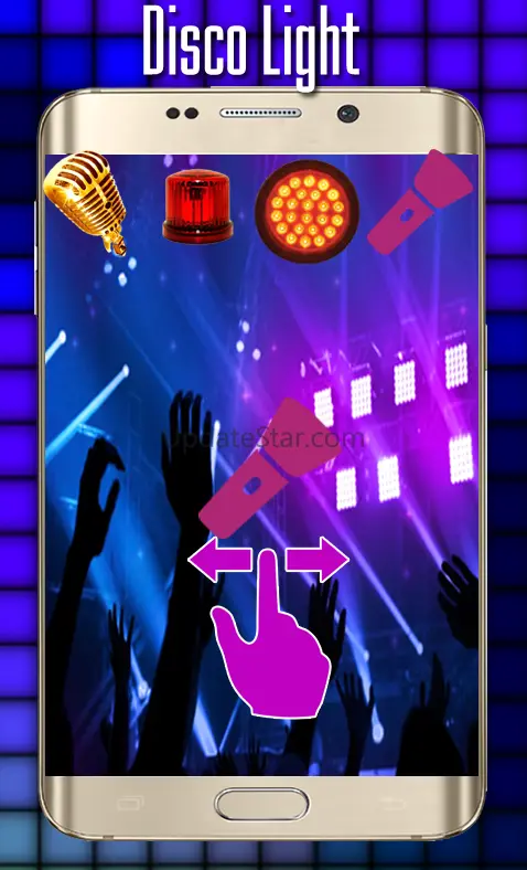 Disco light:Flashlight with Mu 1.0.0