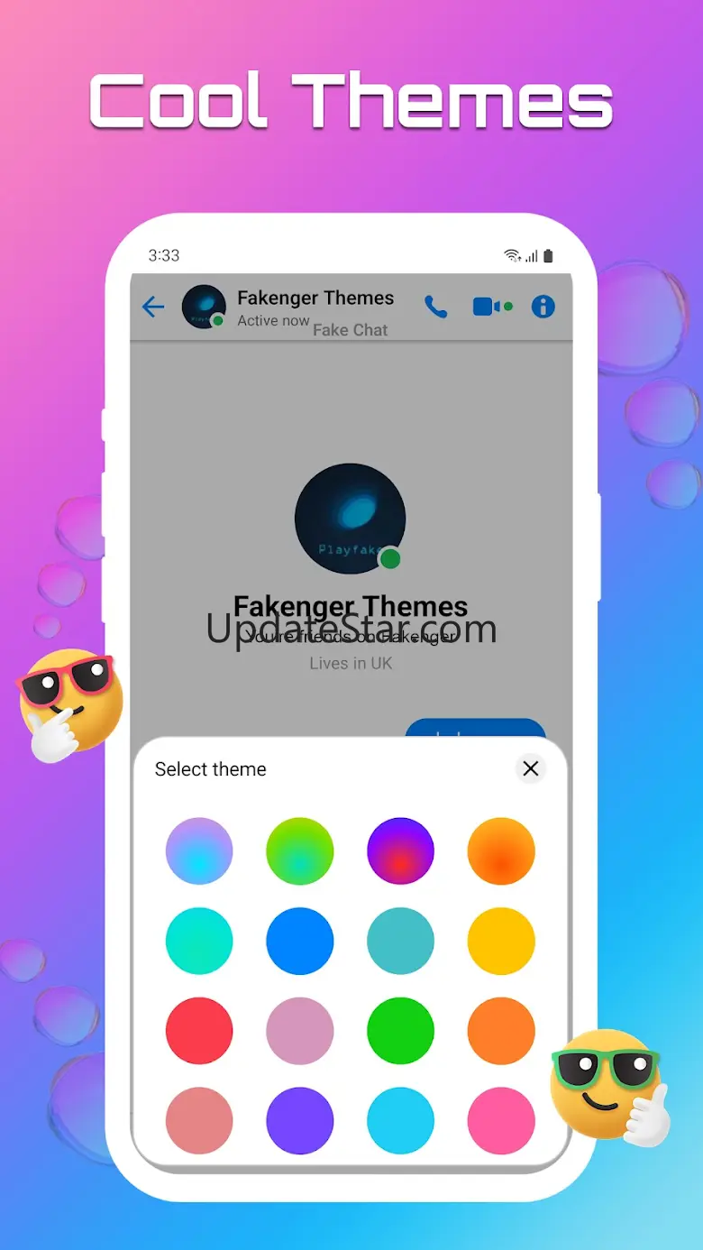 Fake chat Messenger Prank chat 1.9.2