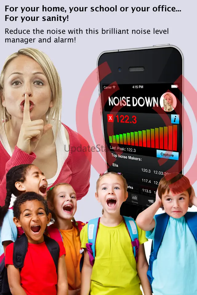 Noise Down - sound manager alarm app 3.0