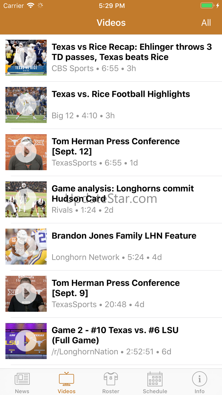 Texas FanGuide 2019.1