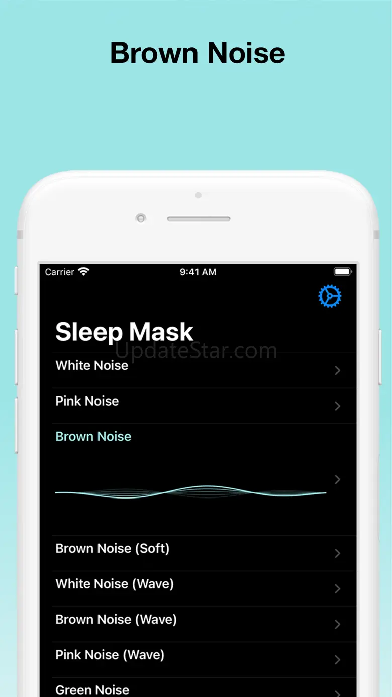 Sleep Mask - White Noise 17.0.1
