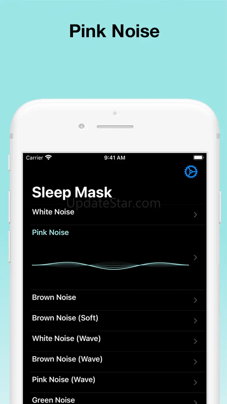 Sleep Mask - White Noise 17.0.1