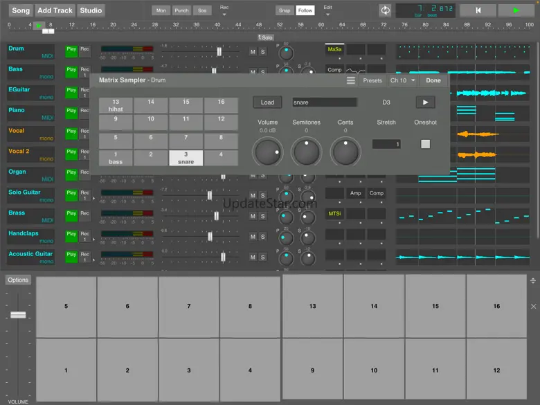 MultitrackStudio for iPad 5.0