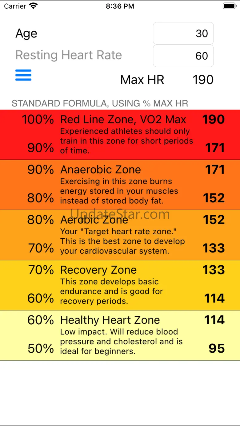 HR Zones - Target Heart Rate 1.0.1