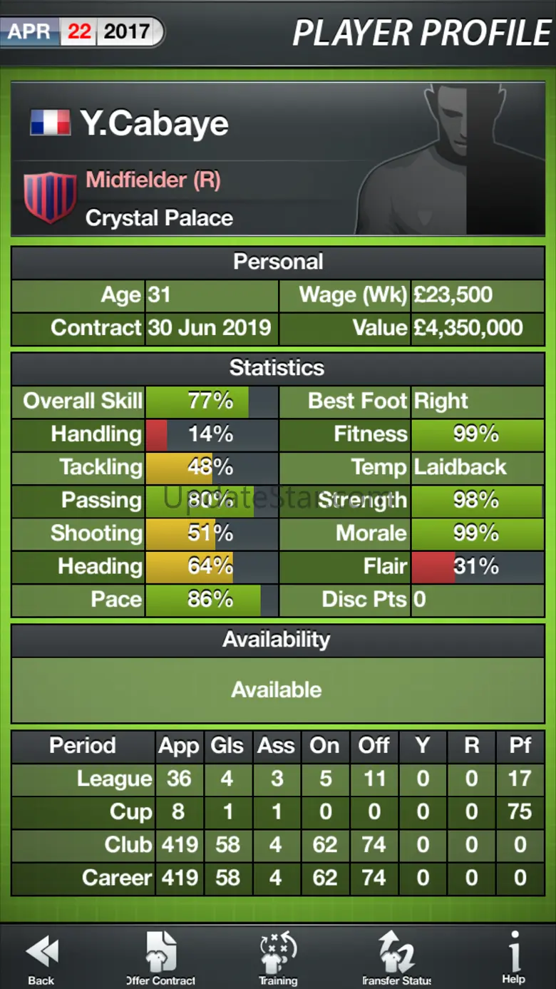My Football Club Manager 1.12