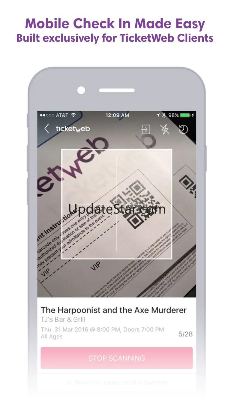 CheckIn by TicketWeb 2.3.9