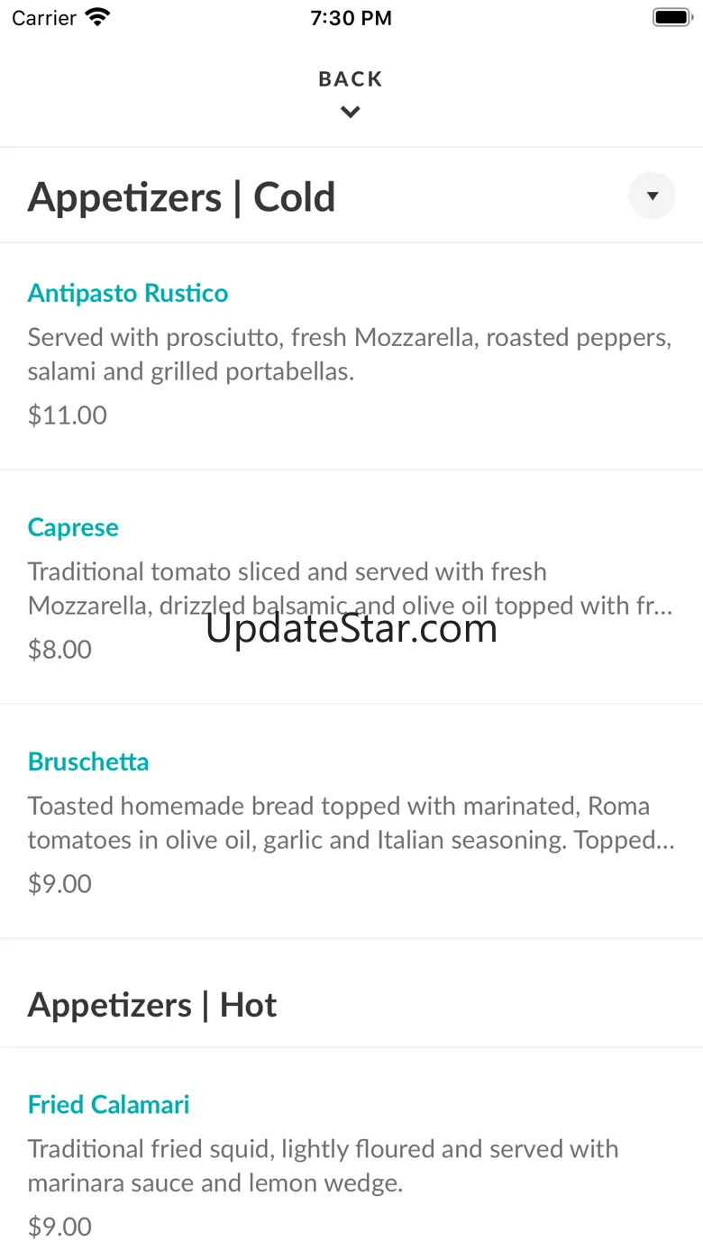 Enrico's Italian Restaurant 3.16.0