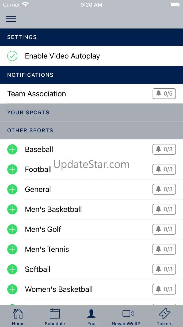 Nevada Wolf Pack 175.1.0