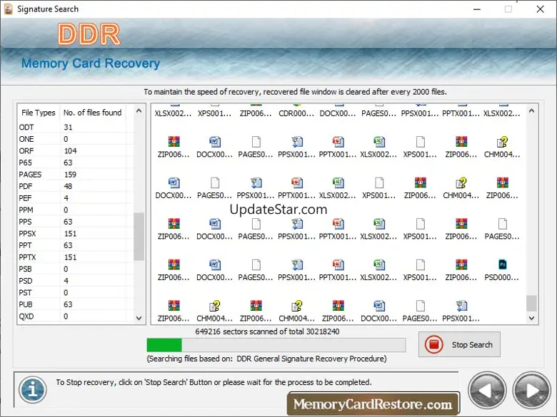 Memory Card Restore Application 5.6.1.2