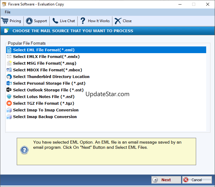FixVare EML to HTML Converter 2.0