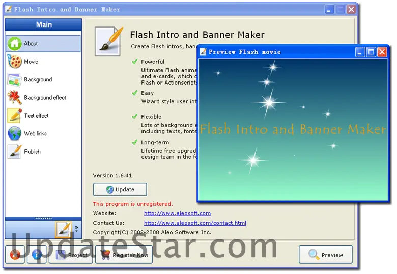 Flash Intro and Banner Maker 4.0