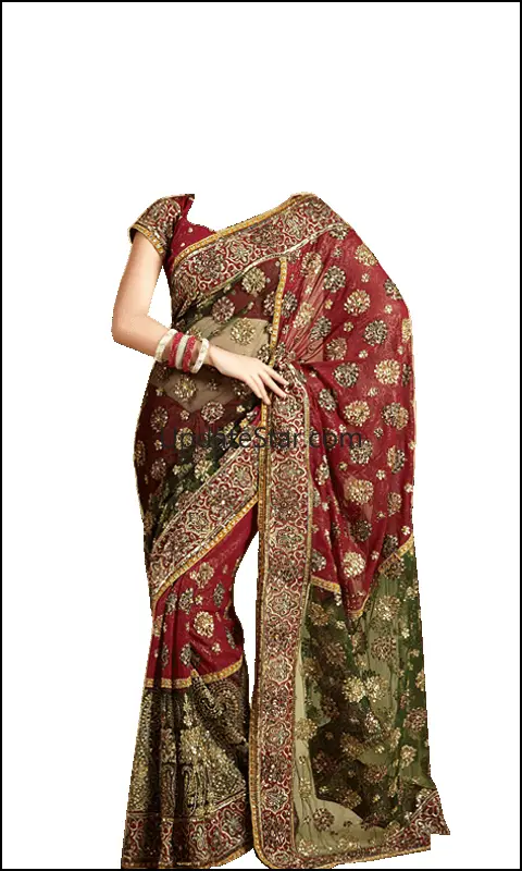 Women Bridal Saree Suit 1.8