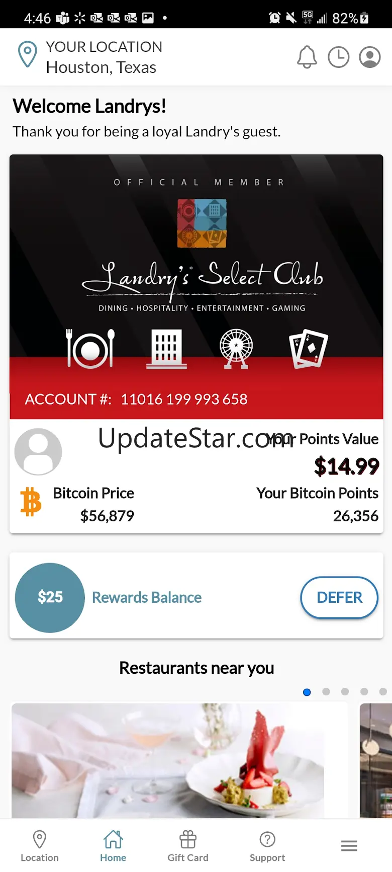 Landrys Select Club 5.6.2
