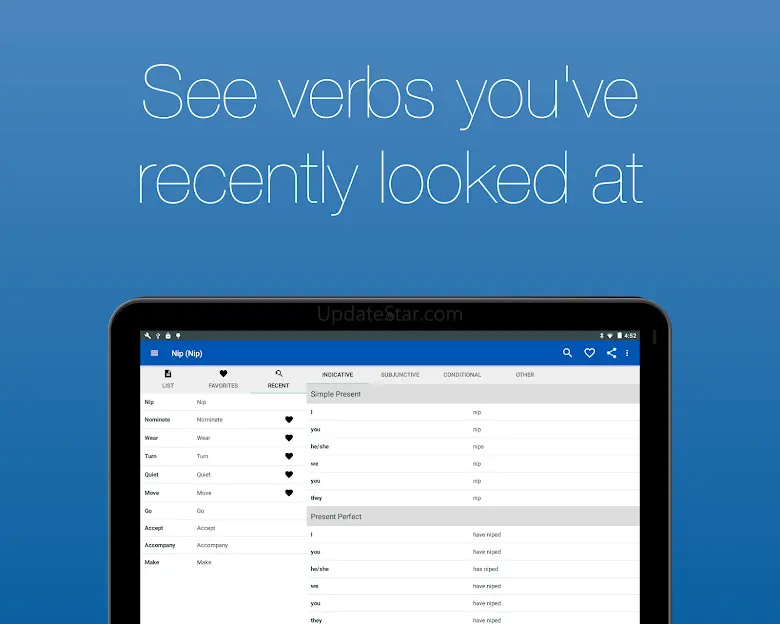English Verb Conjugator 3.2