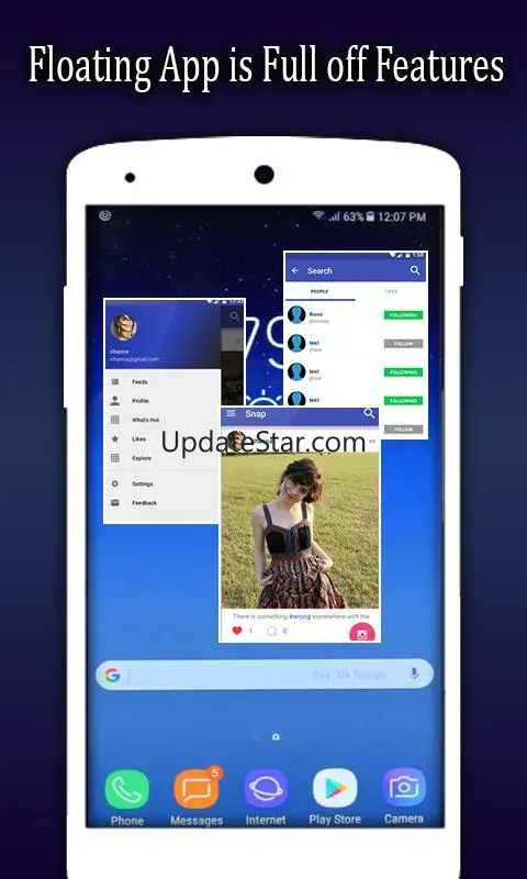Floating Window - MultiTasking 1.0
