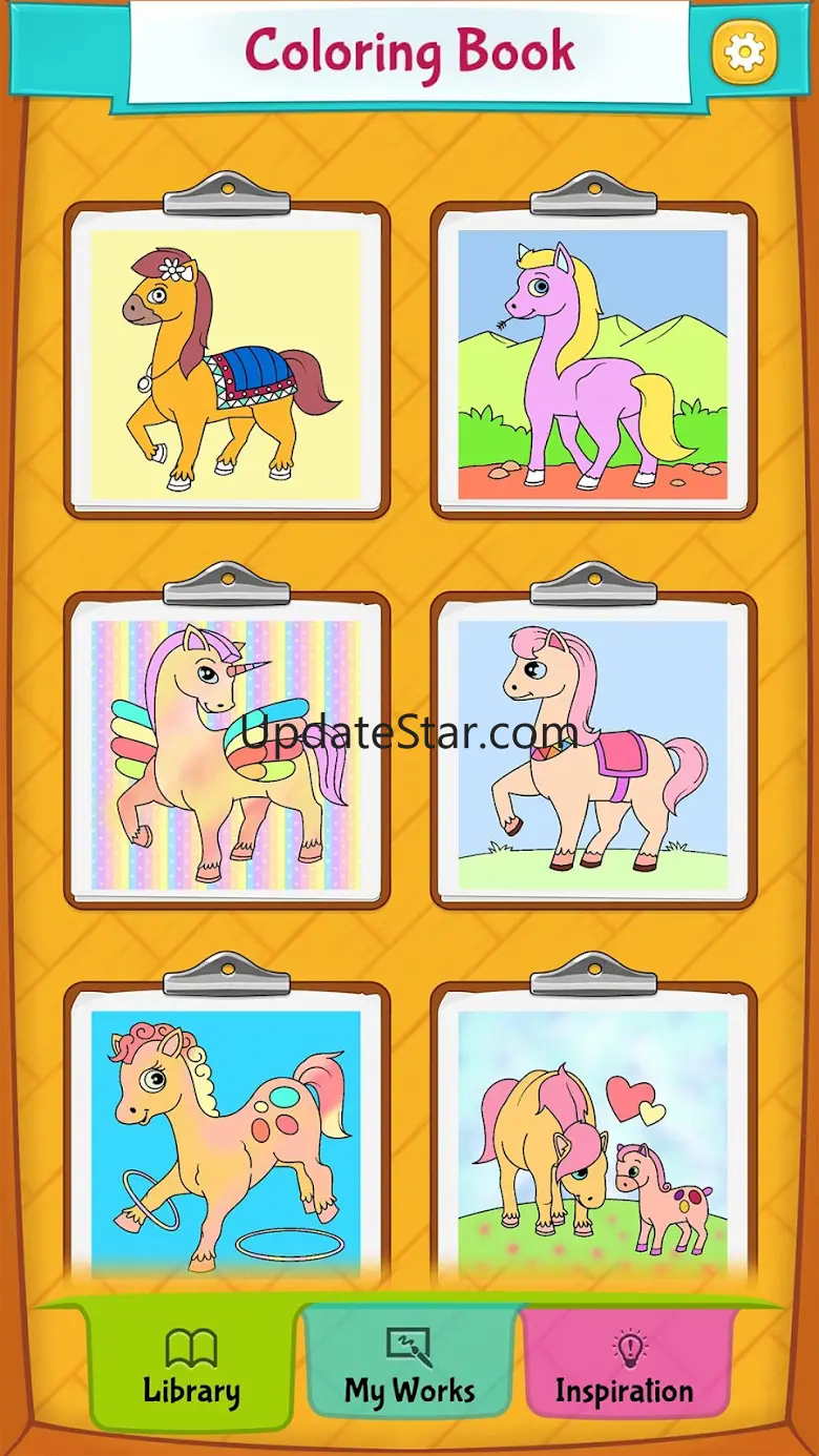 Horse Coloring Pages 2.2